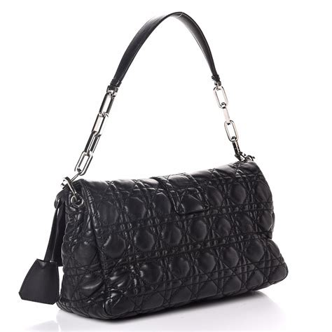 christian dior lambskin cannage new lock flap bag|Medium Lady D.